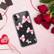 Coquette Pink Bow iPhone Case | Clear Case for iPhone®