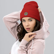 Sunset Glow Beanie - A Splash of Warmth and Style! | Cuffed Beanie