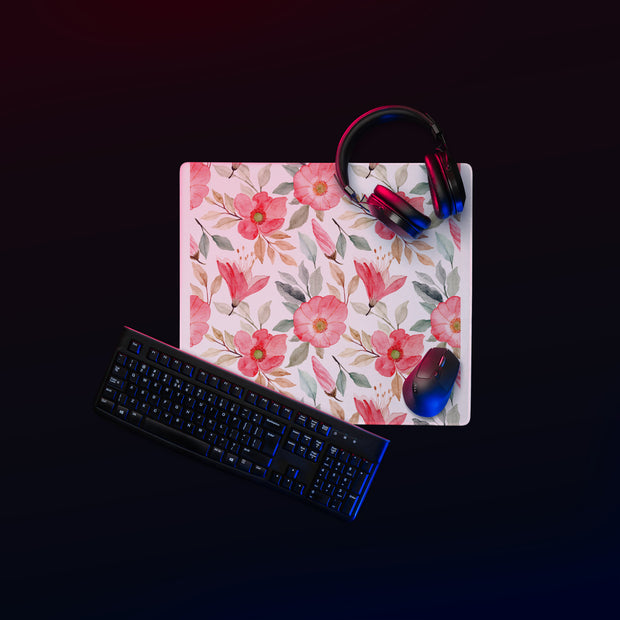 Floral Fury Mousepad - A Touch of Nature and Power! | Gaming mouse pad