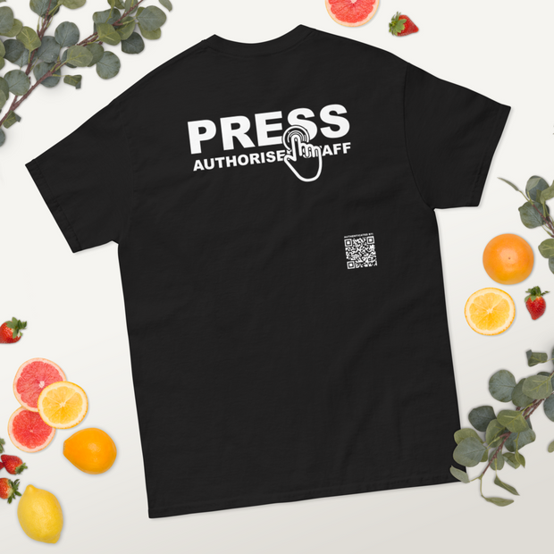 Press Play Designer T-Shirt by CW (Black)
