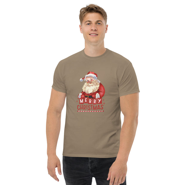 Santa Claus Merry Christmas - Men's classic tee