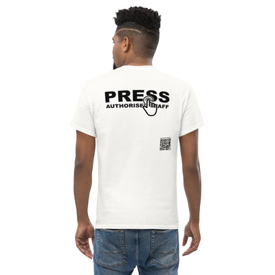 Press Play Designer T-Shirt by CW (White)