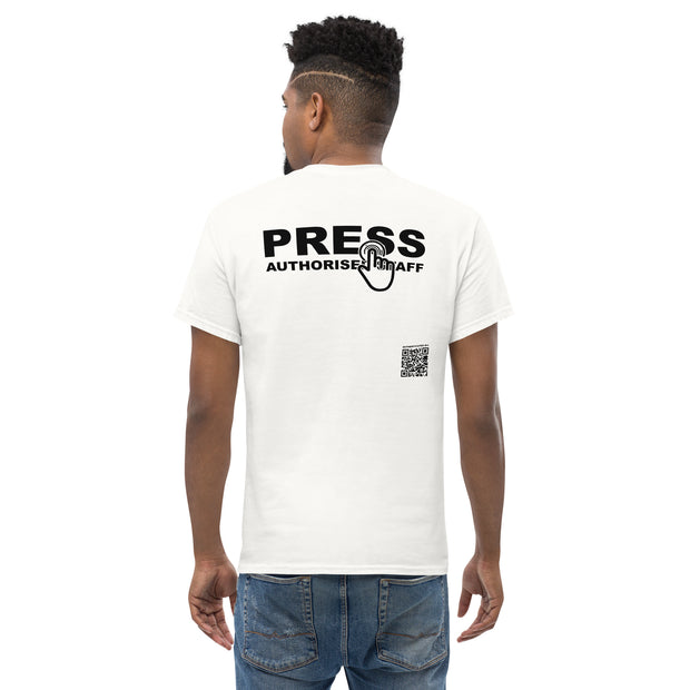 Press Play Designer T-Shirt by CW (White)
