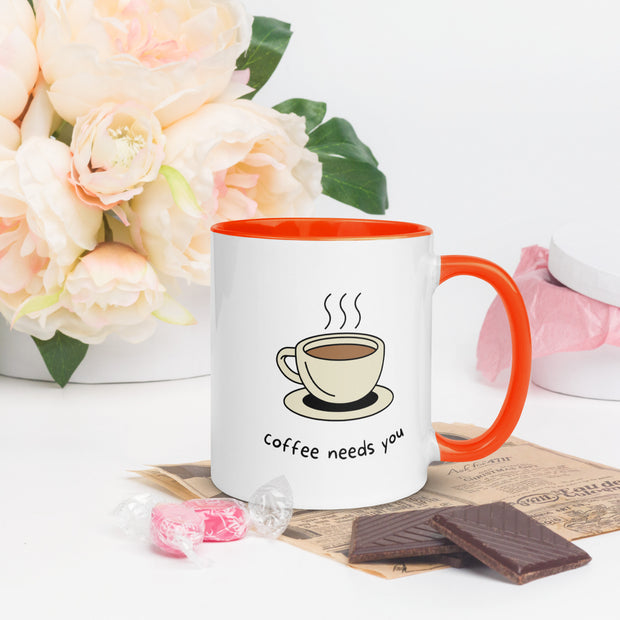 The Caffeinator: A Geek’s Best Companion Coffee Mug | Mug with Color Inside